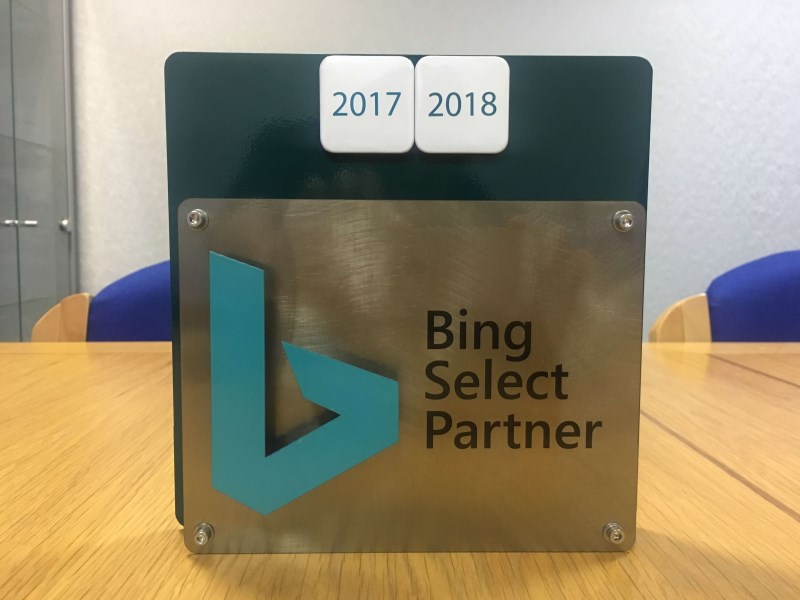 SilverDisc Bing Select Partner 2018