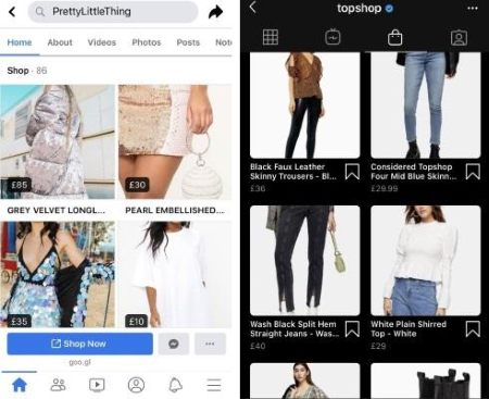 Facebook Shop and Instagram Product Feeds